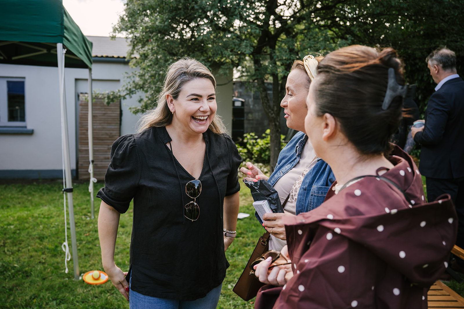 Practitioners in conversation together at a Spelling Alliance of Ireland gathering.