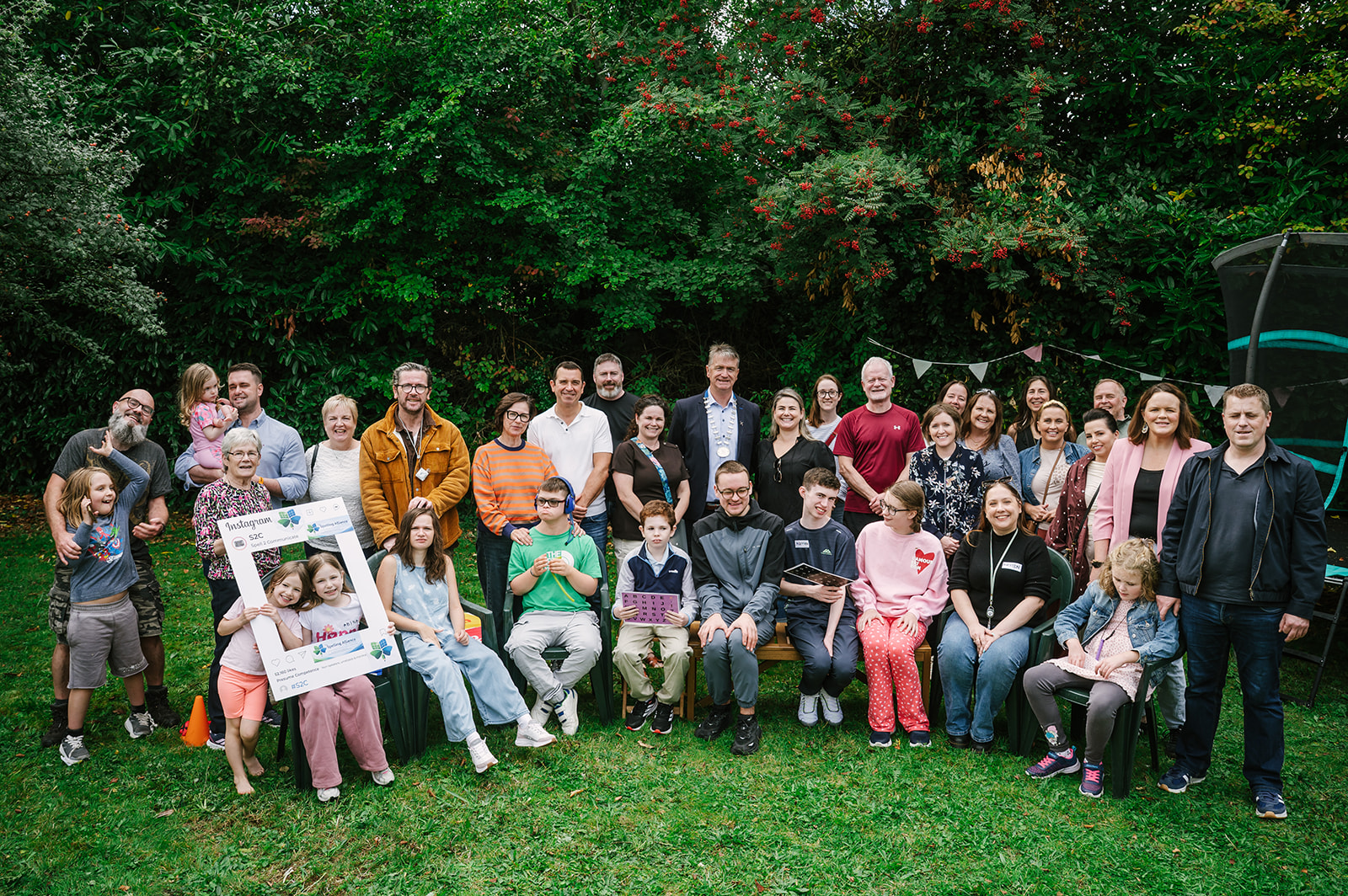 Spellers, families and supporters gathered together at a Spelling Alliance of Ireland community event.